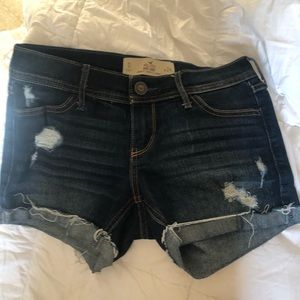 Hollister jean shorts